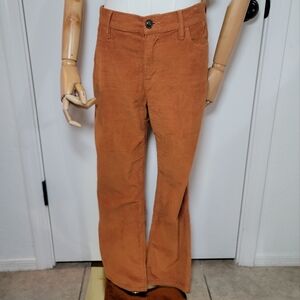 Frame Denim Le High Straight Amber Corduroy Pants Size 28